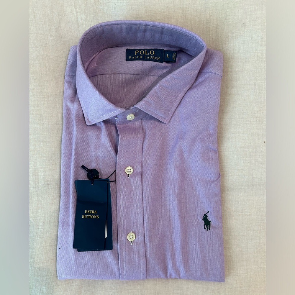 Ralph Lauren Men’s Button Up Shirt NWT Size: L